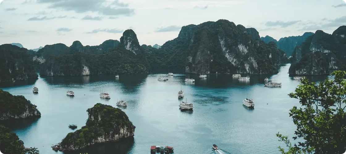 Scenic image of Vietnam