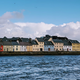 colorful buildings on the sea in galway