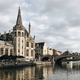 River view in Ghent, Belgium