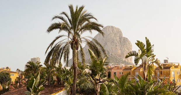 view of alicante mountain