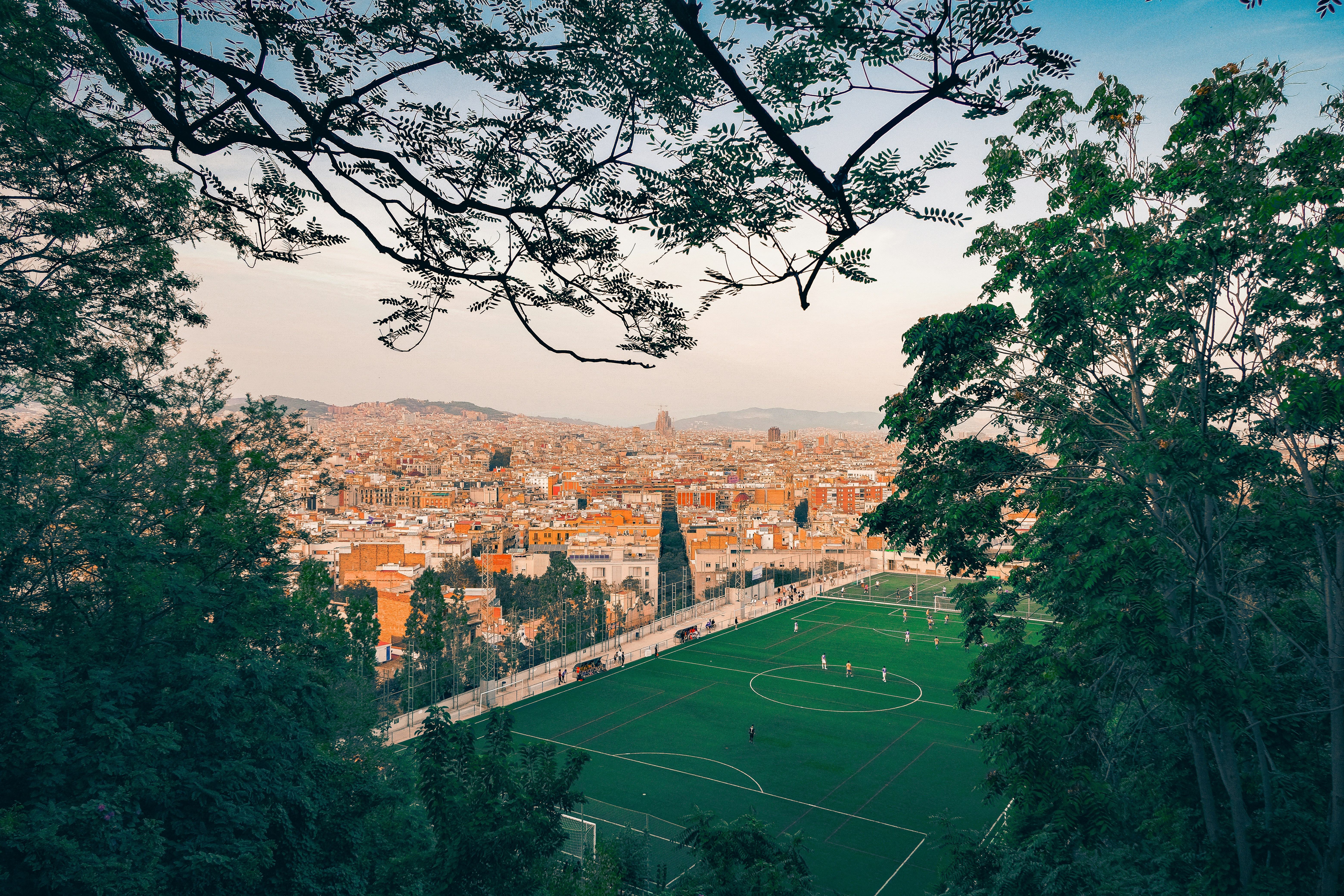 football field in barcelona